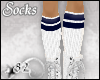 *82 Sporty Knee Socks