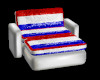 Patriotic Sequin Chair