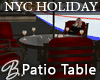 *B* NYC Holiday Patio Tb