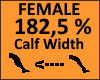 Calf Scaler 182,5% Femal