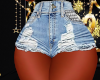 xN! Light Denim Shorts L