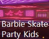 Kids Barbie Skate Rink