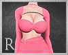R. Ren Pink Dress