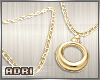 ~A: Gold'Chain Necklace