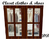 Closet clothes furniture