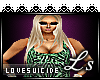 [LS] Mint Zebra top