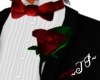 TS~ Red Rose Boutonniere