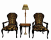 VICTORIAN LEOPARD CHAIRS