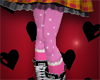 Pink Polka Dot Stockings