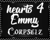 C( Custom Emmy Hearts