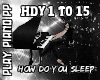 How Do You Sleep Cover