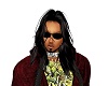 Mens Long Black Hair