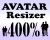 Avatar Resizer 400%