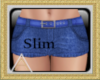 (AL)Denim Shorts Slim