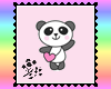 Panda Biggie Stamp