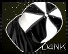 Cap White Black