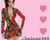 Red Tulips Spring Dress