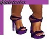 purple sandal