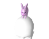 Purple Bunny Head Pet