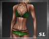 (SL) Green Strap Bikini