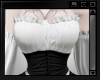 Ruffled corset