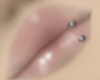 lip piercing L