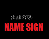 sharkyqc Name Sign