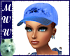 Blue Rose Ball Cap