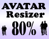 Avatar Resizer 80%