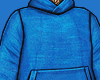 Ⓓ Blue hoodie