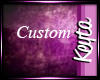 |K|Custom Rug