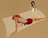 *Rockabilly Pin-up Towel