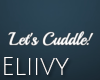 Let's Cuddle NeonSign