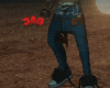 Kaws Jeans blue +