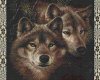 Two Wolves Rug