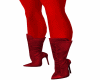 [GZ] Red Leather Boots