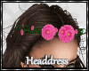 HeadDress - Pink Flower