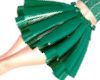 Green Holiday Skirt