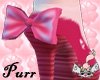 <3*P Left Hot Pink bow