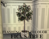 SC Lighted Ficus Tree