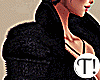 T! Lily Blk Fur Coat ADD