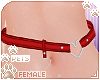 [Pets] Belt | Red