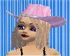PINK COW GIRL HAT