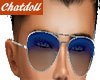 C)Blue Sunglasses Sil/HD