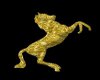 Gold Horse Statue