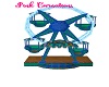 Ferris Wheel  Blue/ Teal