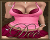 Pink Short Dress Set