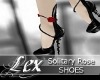 LEX Solitary Rose Heels
