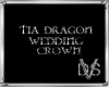 Tia Dragon Wedding Crown