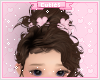 ♡Kids Flower Bun Brown